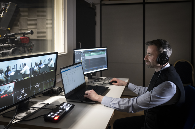 Digital learning team in Davies eLearning Centre